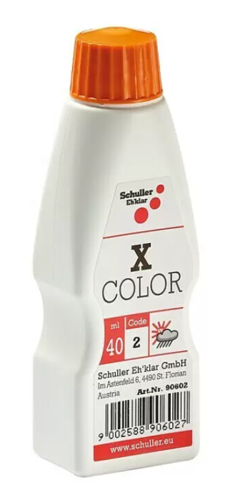 Schuller X-Color Abtönfarbe Chromgelb, 40ml, lichtecht und wetterfest, 90602